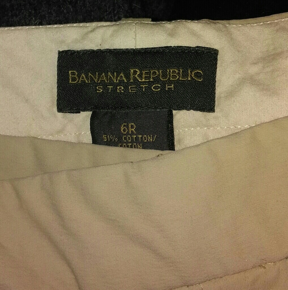Banana Republic 6R Tan Pants